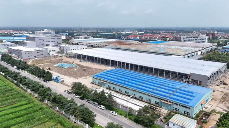 连云港联瑞粉体材料项目现场。海州区（高新区）供图