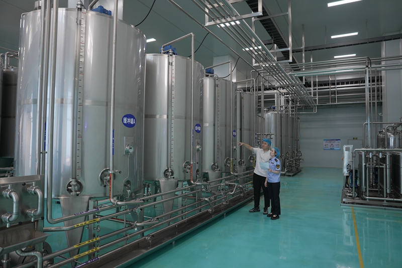 淮安清江浦区市场监管局工作人员上门