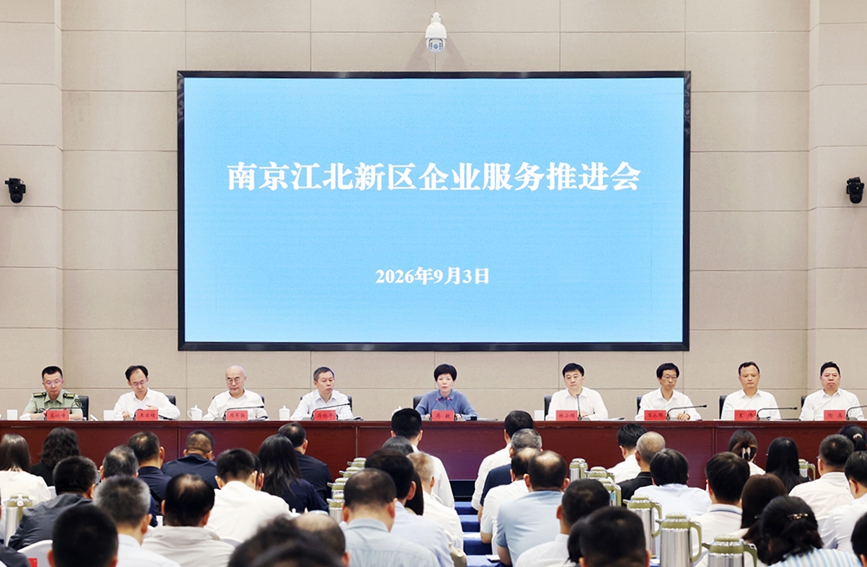 会议现场。南京江北新区供图