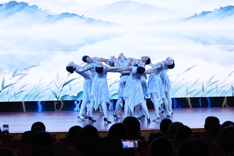 演出现场。南京溧水开发区供图