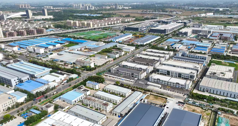 清江浦整治低效用地，产业腾笼换鸟焕新。清江浦区融媒体中心供图