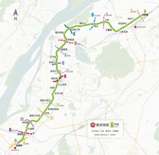南京轨道交通大爆发15条线路同时开建