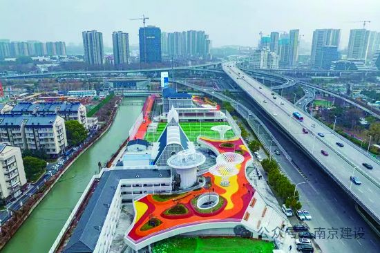 南京河西大街片区环境综合整治项目完工 将正式对外开放