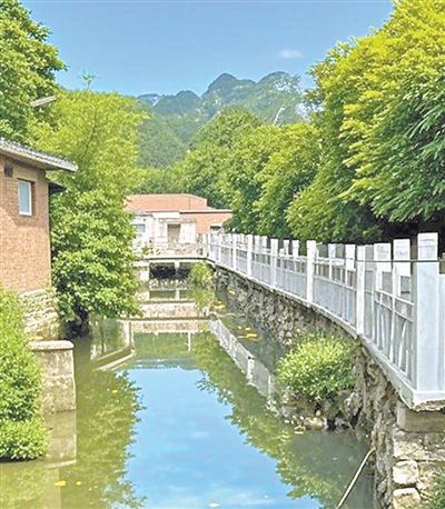 丁家滩灌渠。门头沟区水务局供图