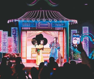 《风起金陵》演出现场。出品方供图